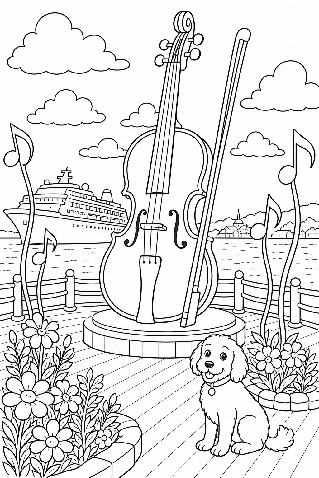 Sydney Big Fiddle Waterfront